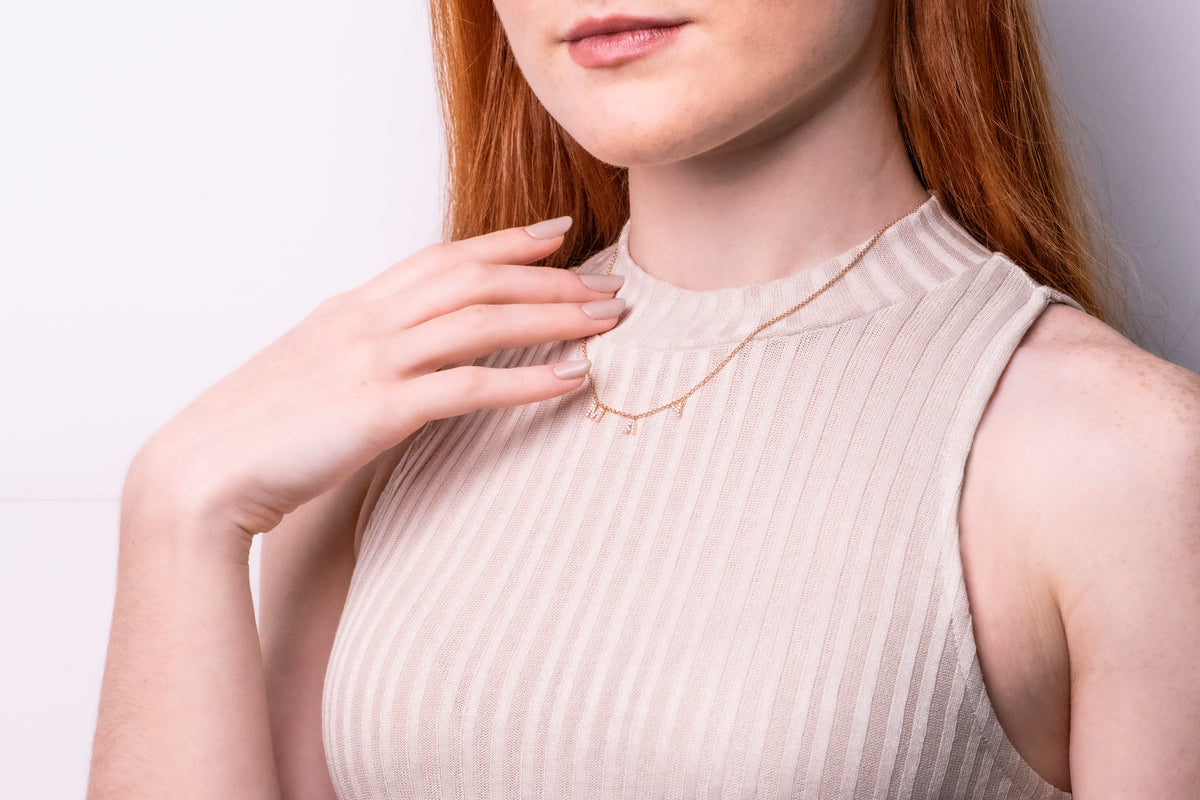 【SENTIMENTS】NO.414 RIBBON BOLL NECKLACE▲aespa着用 NO.414 RIBBON BOLL NECKLACE - SENTIMENTS | 60% - Asian