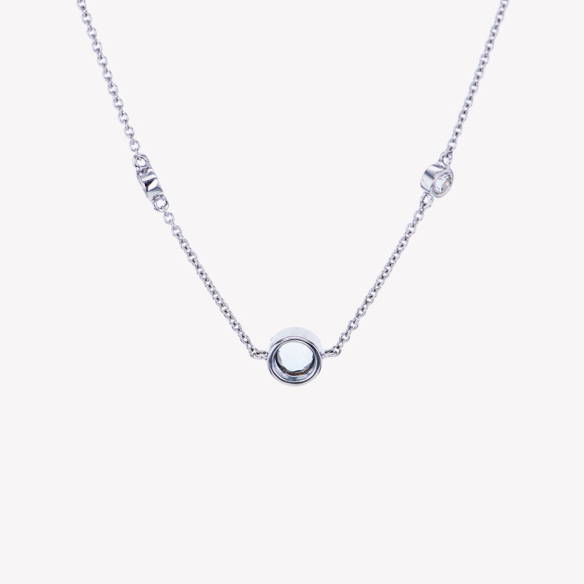 Aquamarine Birthstone Necklace ByCanary