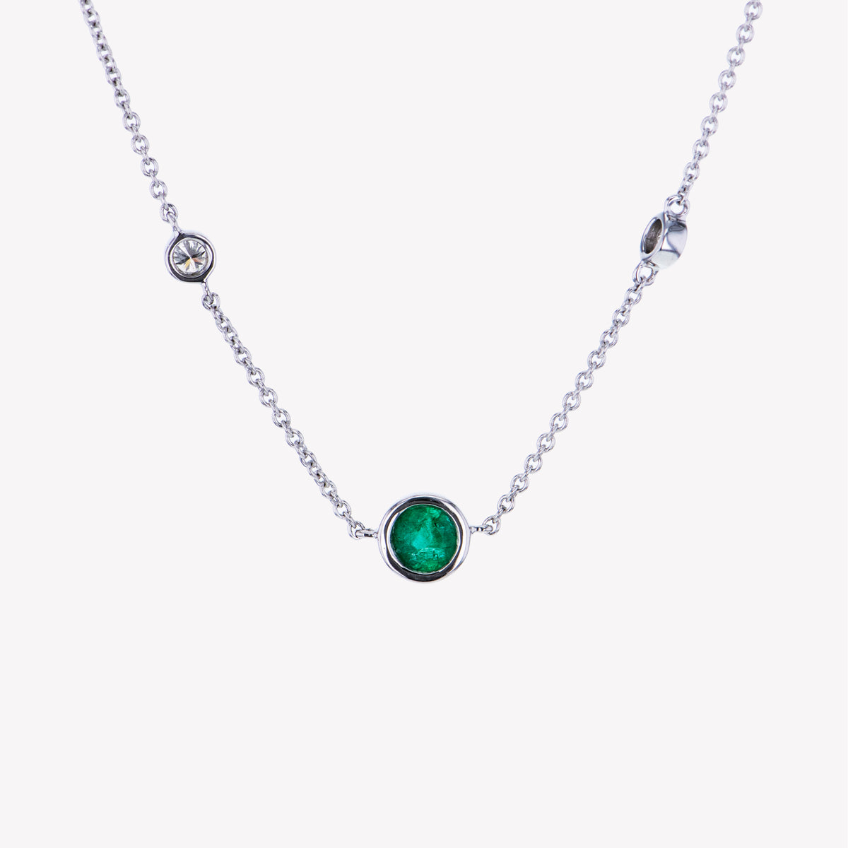 Emerald outlet necklace birthstone