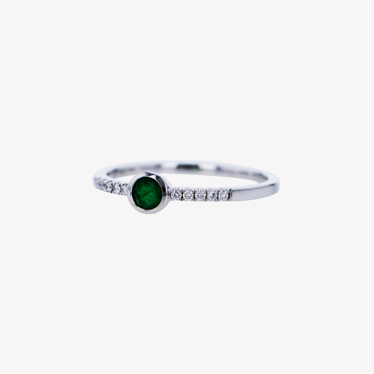 White gold birthstone best sale rings