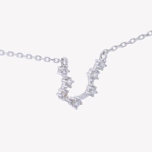 
                  
                    W/G Aquarius Diamond Pendant With Chain
                  
                