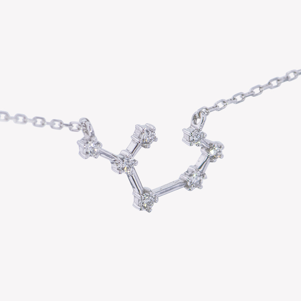 
                  
                    W/G Sagittarius Diamond Pendant With Chain
                  
                