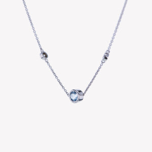 
                  
                    Aquamarine Birthstone Necklace
                  
                