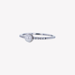 
                  
                    Cultured Pearl Birthstone Ring
                  
                