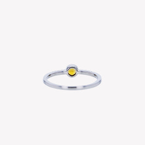 
                  
                    Yellow Citrine Birthstone Ring
                  
                