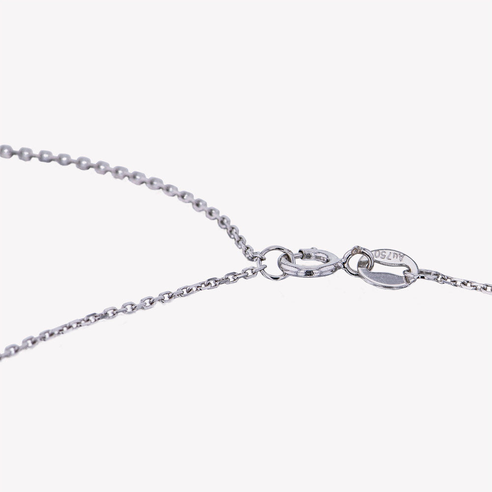 
                  
                    W/G Gemini Diamond Pendant With Chain
                  
                