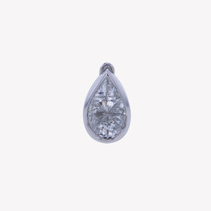 
                  
                    Detachable White Gold Pear Head (Ring-to-Pendant)
                  
                