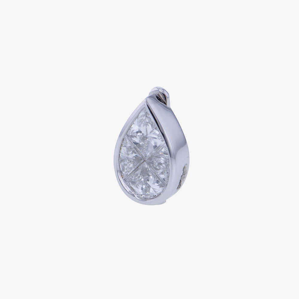 
                  
                    Detachable White Gold Pear Head (Ring-to-Pendant)
                  
                
