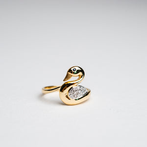 
                  
                    Vintage Swan Ring
                  
                