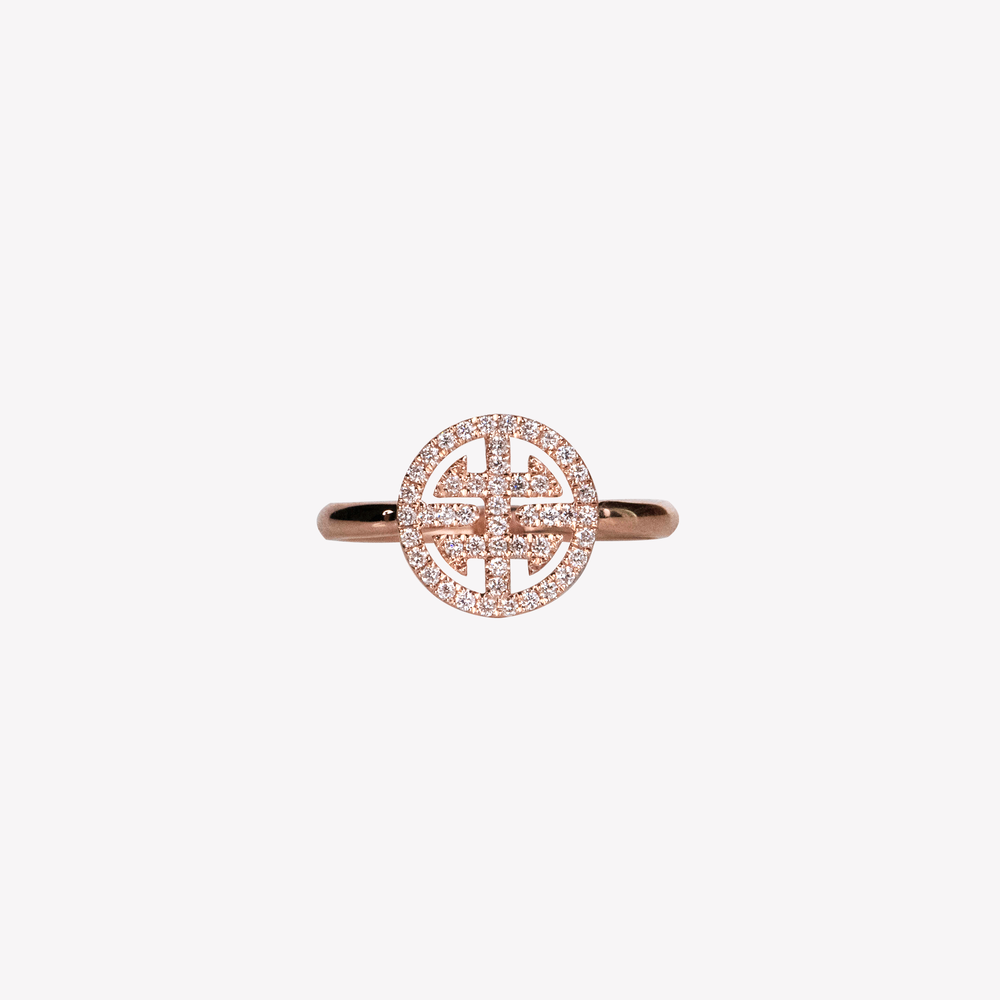 
                  
                    Lück (Limited Edition) Rose Gold Ring With Diamonds
                  
                
