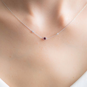 
                  
                    Garnet Birthstone Necklace
                  
                