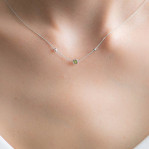 
                  
                    Peridot Birthstone Necklace
                  
                