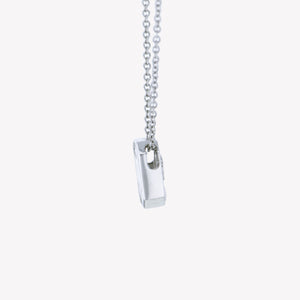 
                  
                    White Gold Emerald Pendant with Baguette Drop II
                  
                