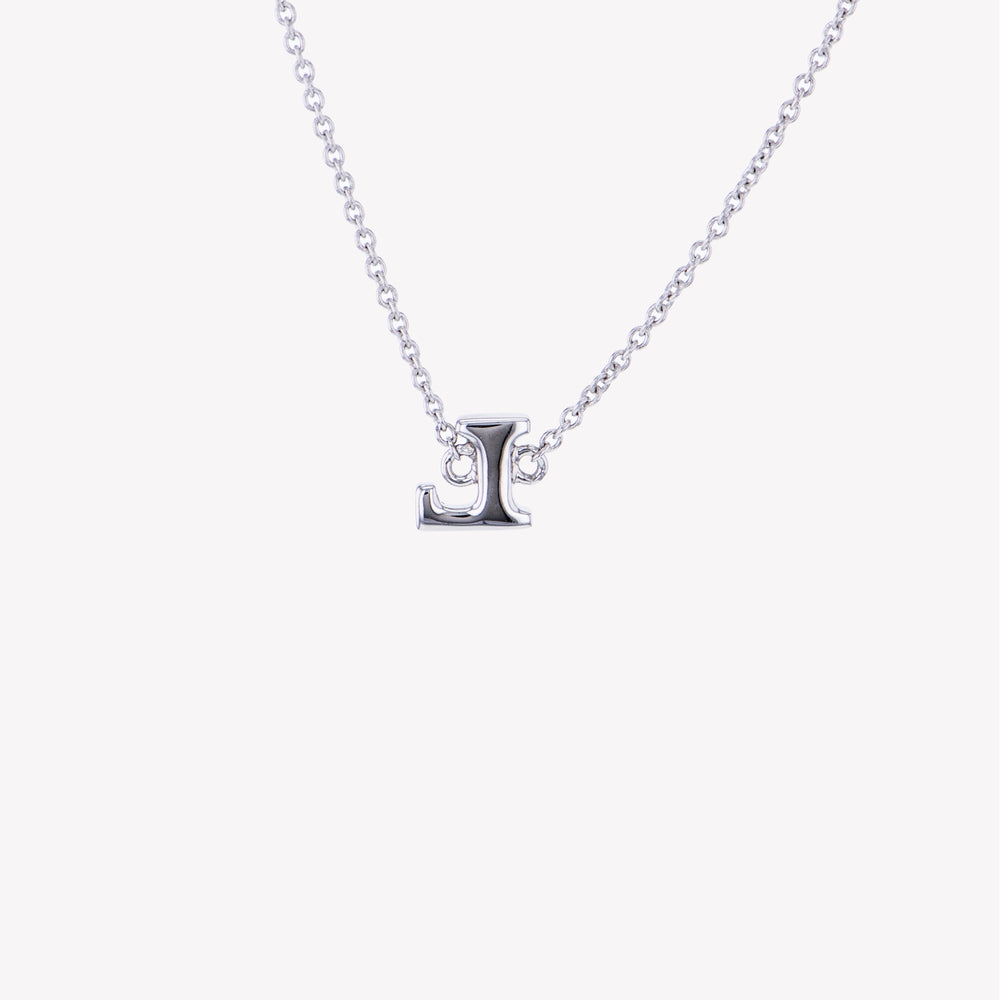 
                  
                    Letter L Diamond Pendant With Chain in White Gold
                  
                