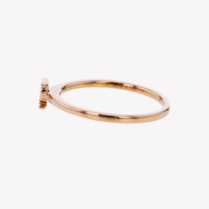 
                  
                    Letter P Diamond Ring in Rose Gold
                  
                