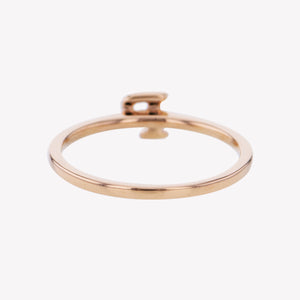 
                  
                    Letter P Diamond Ring in Rose Gold
                  
                