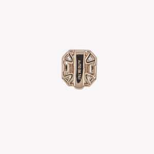 
                  
                    Detachable Rose Gold Asscher Head with Round Band
                  
                