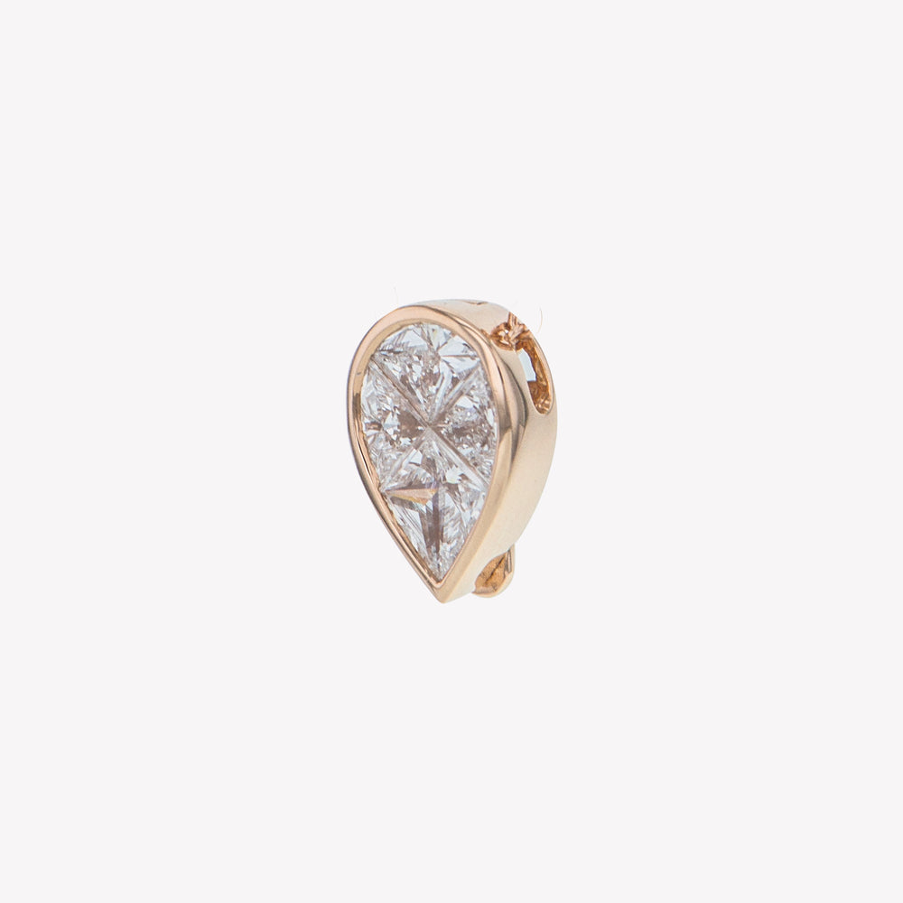 
                  
                    Detachable Rose Gold Pear Head (Ring-to-Pendant)
                  
                