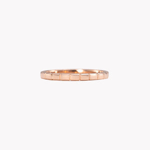 
                  
                    Dreams Come True By Jeraldine (MyBKK Shop) |  Rose Gold Stacking Ring Block Texture Design
                  
                