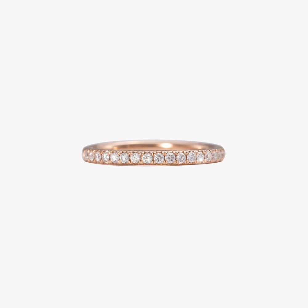 Dreams Come True By Jeraldine (MyBKK Shop) |  Rose Gold Stacking Ring with Diamonds