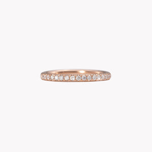 
                  
                    Dreams Come True By Jeraldine (MyBKK Shop) |  Rose Gold Stacking Ring with Diamonds
                  
                