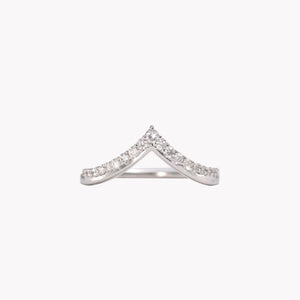
                  
                    Dreams Come True By Jeraldine (MyBKK Shop) |  White Gold Tiara Ring with Diamonds
                  
                