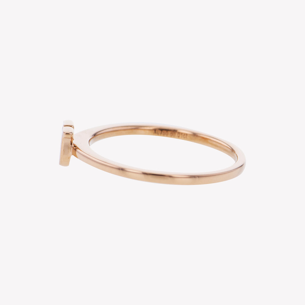 
                  
                    Letter U Diamond Ring in Rose Gold
                  
                