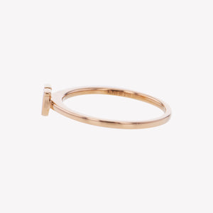 
                  
                    Letter U Diamond Ring in Rose Gold
                  
                