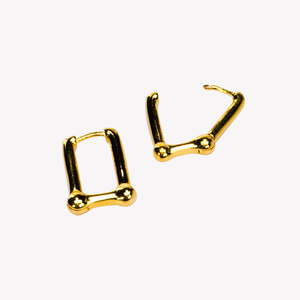 
                  
                    Yellow Gold U-Shaped Hoop Earrings
                  
                