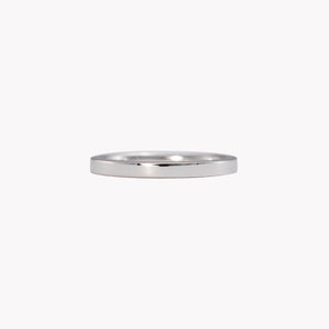 
                  
                    Dreams Come True By Jeraldine (MyBKK Shop) |  White Gold Stacking Ring Classic Band
                  
                