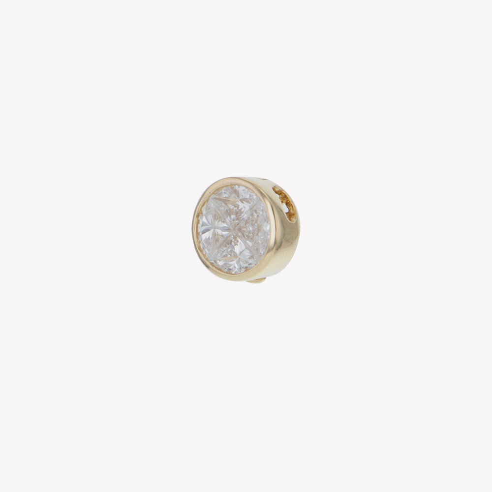 
                  
                    Detachable Yellow Gold Round Head (Ring-to-Pendant)
                  
                